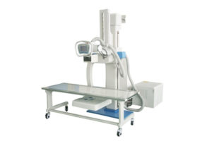 Can a flat panel detector be used for a X-ray U arm machine